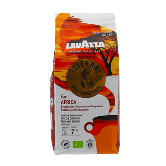 Lavazza iTierra! bio organic For AFRICA bonen 500 gr. (12 pcs.)(03326)