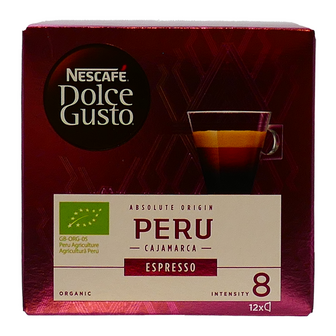 Dolce Gusto espresso peru organic 84 gr.