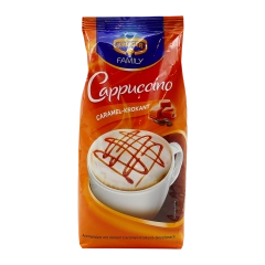 Kruger family cappuccino caramel-krokant zak 500 gr.