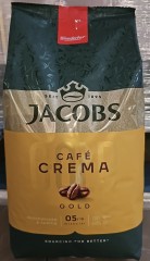 Jacobs café crema gold bonen 1 kg.