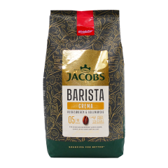 Jacobs barista crema bonen 1 kg.