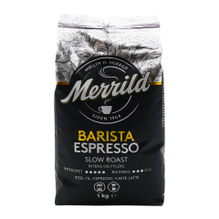 Merrild barista espresso bonen 1 kg.